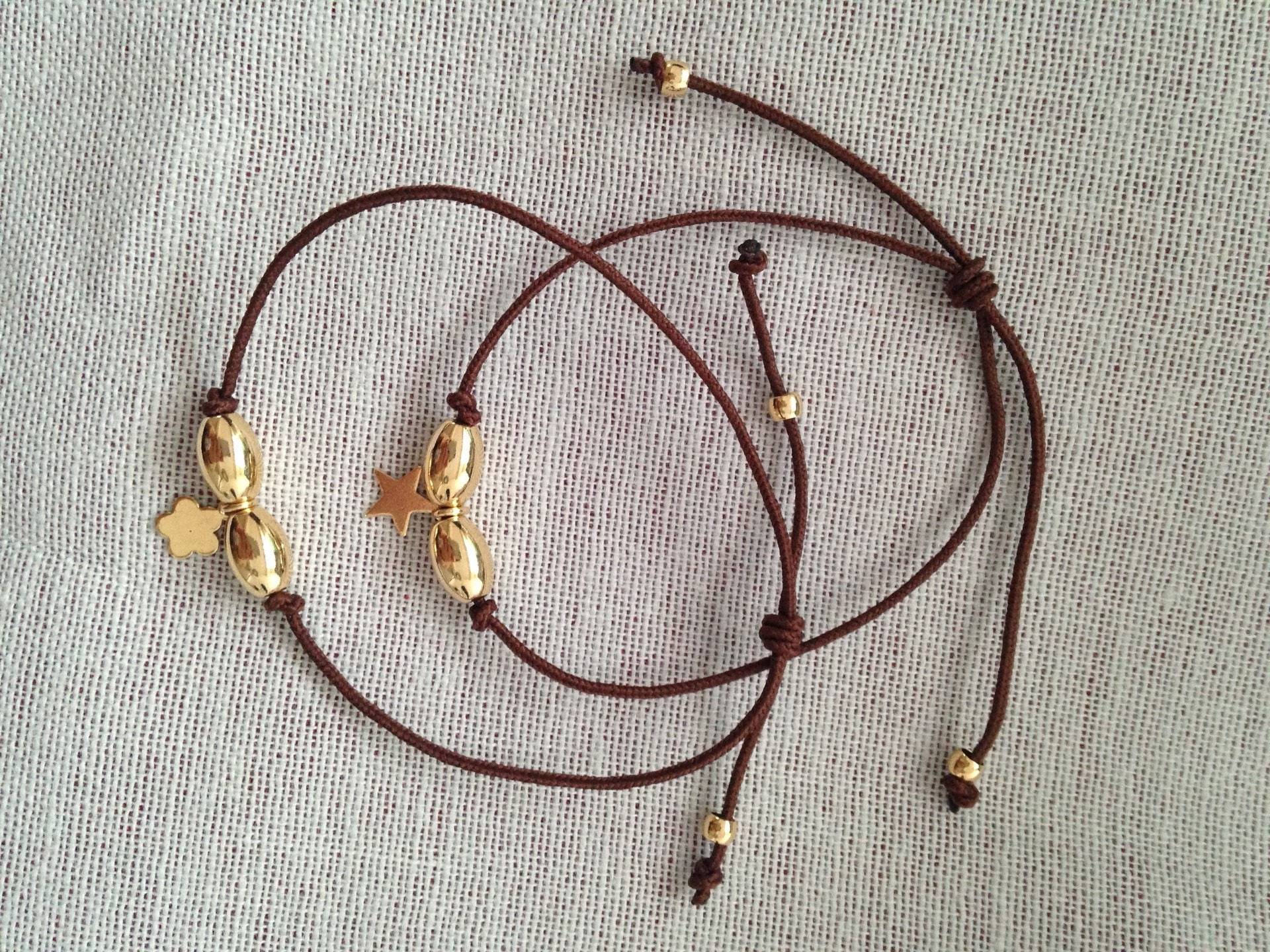 Gliederarmband Mit Ovalen Perlen von LesBijouxdeCarla
