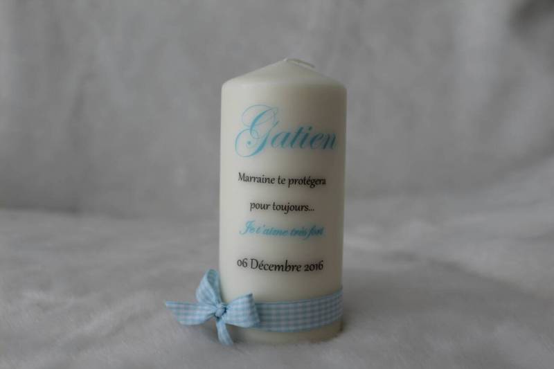 Personalisierte Taufkerze Personalisierte Taufkerze von LesBougiesdAlice
