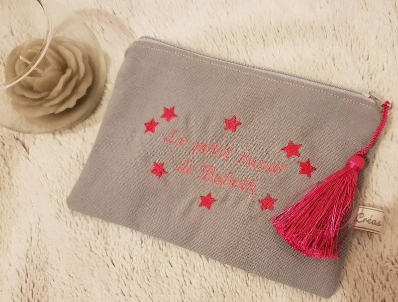 Personalisierter Beutel „Der Kleine Basar Von..." - Anpassbar Mit Dem Vornamen Ihres Kindes von LesCreasdeSo