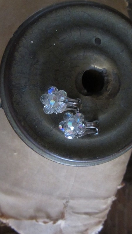 1960Er Jahre Aurora Borealis Ohrringe von LesFemmesVintageNYC