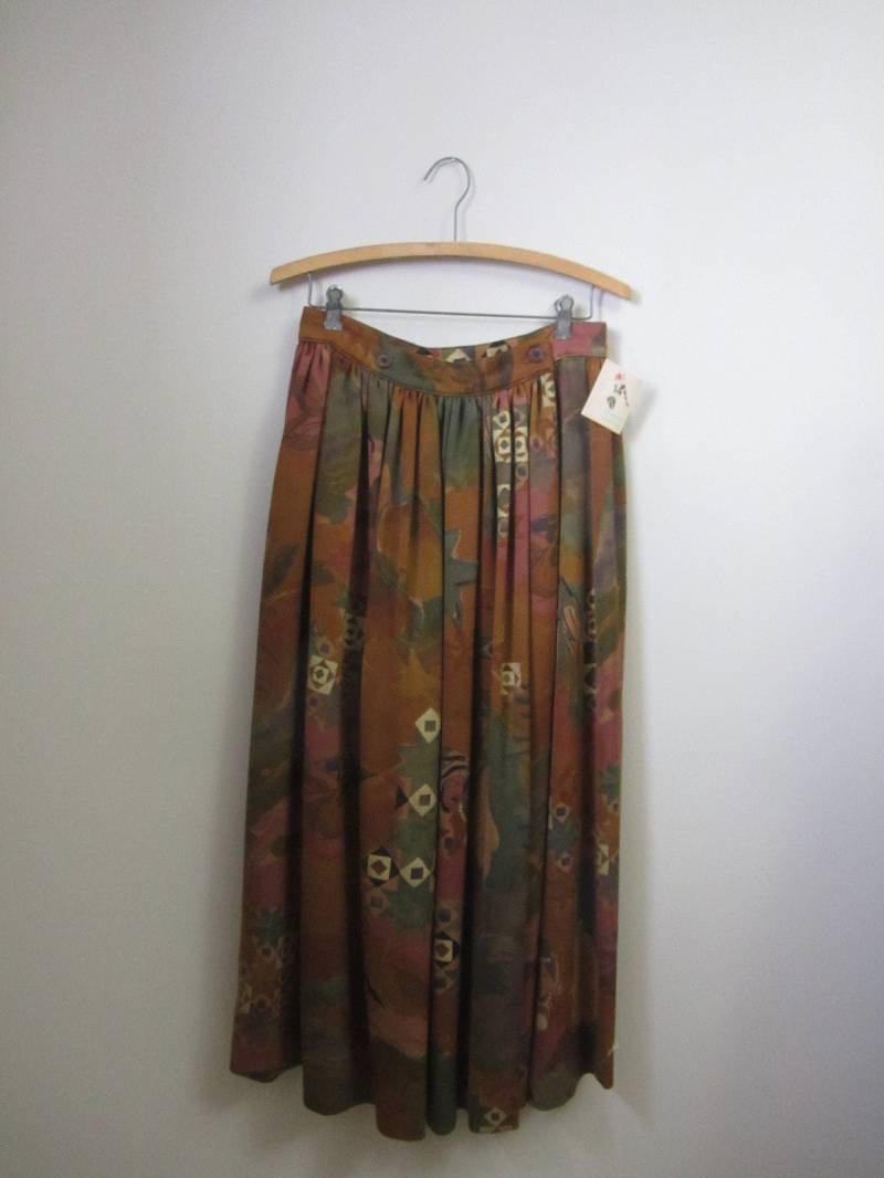 Vintage Escada Midirock | 80Er Jahre High Fashion von LesFemmesVintageNYC