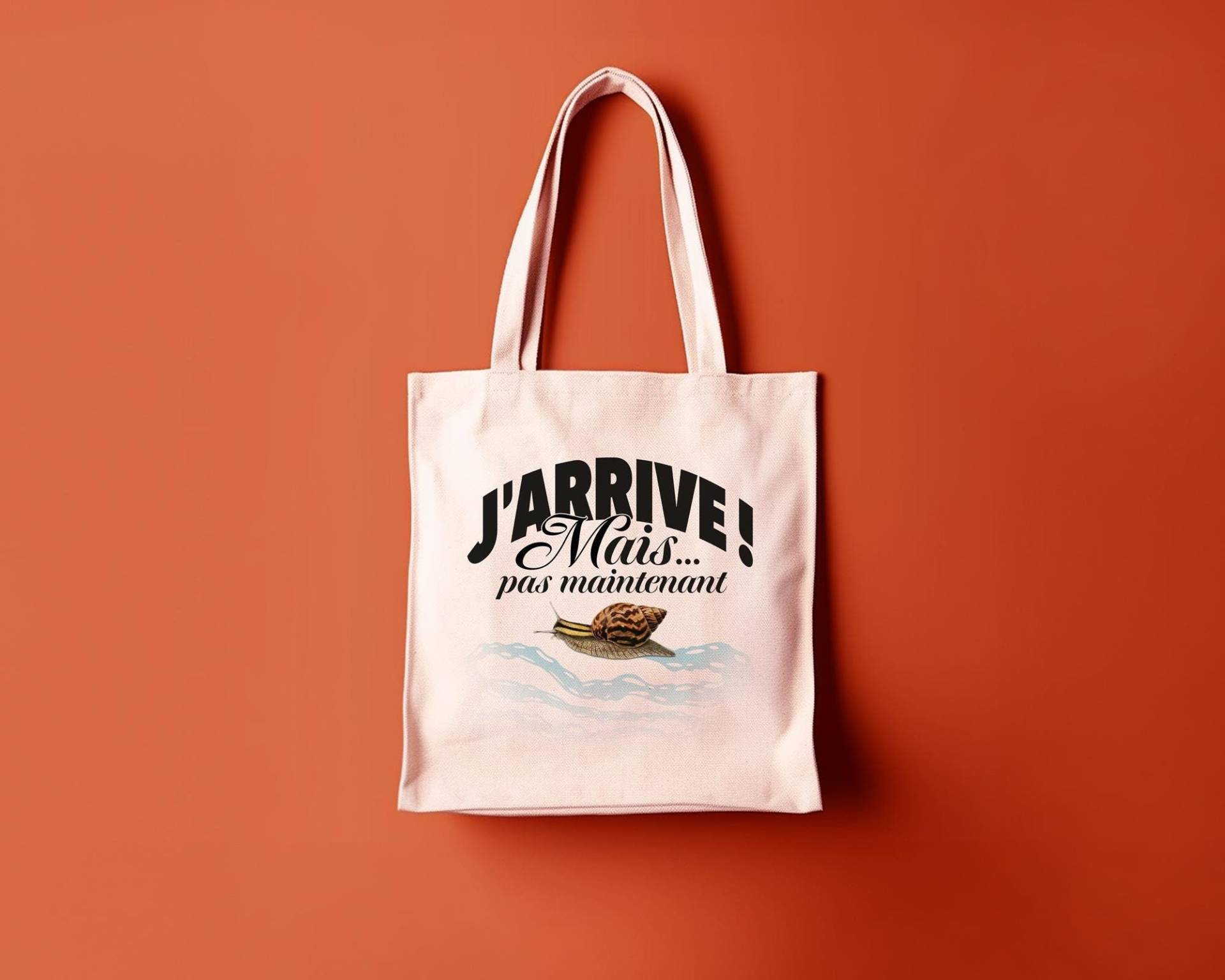 Einkaufstasche „Ich Komme, Aber Nicht Jetzt" - Baumwolltasche, Canvas-Tasche, Einkaufstasche, Strandtasche, Humorvolles Zitat, Typografie Einkaufstasche „Ich Komme, Aber Nicht Jetzt" - Baumwolltasche, Canvas-Tasche, Einkaufstasche, Strandtasche, Humorvolles Zitat, Typografie von LesFugitives