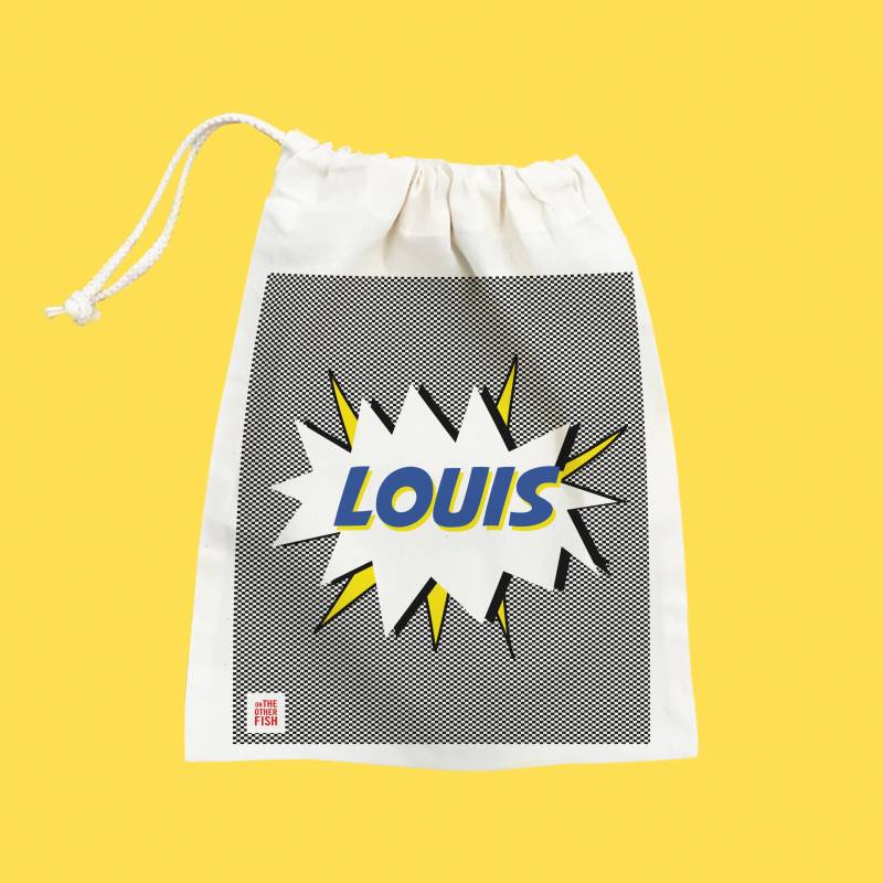 Anpassbare Kind Artwork, Comics, Superhelden, Für Weihnachten Geschenk Beutel, Geschenkverpackung von LesImprimeuses