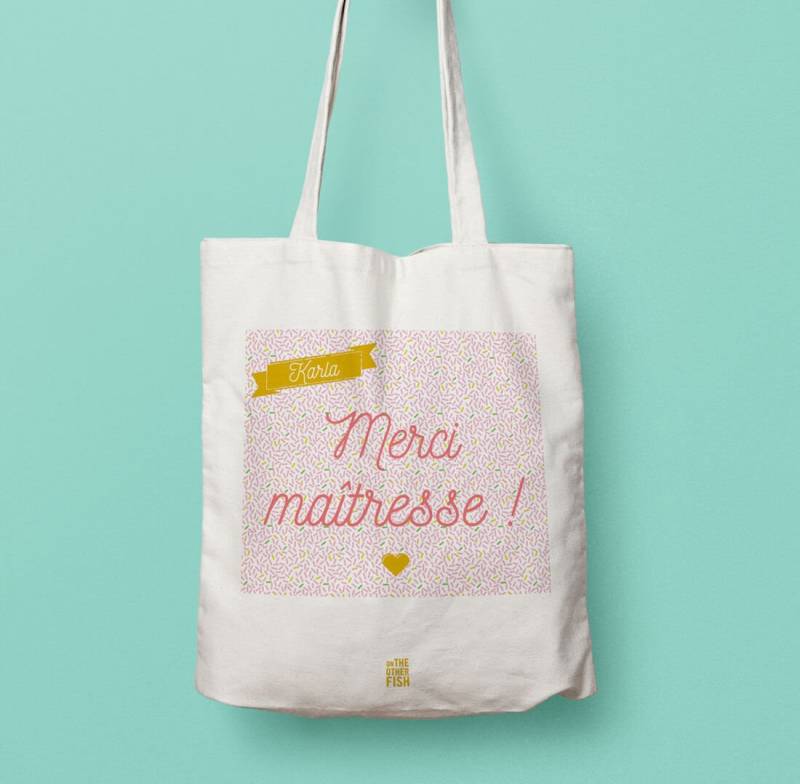 Geschenk Herrin Tasche Zu Anpassen - "Danke Herrin" von LesImprimeuses