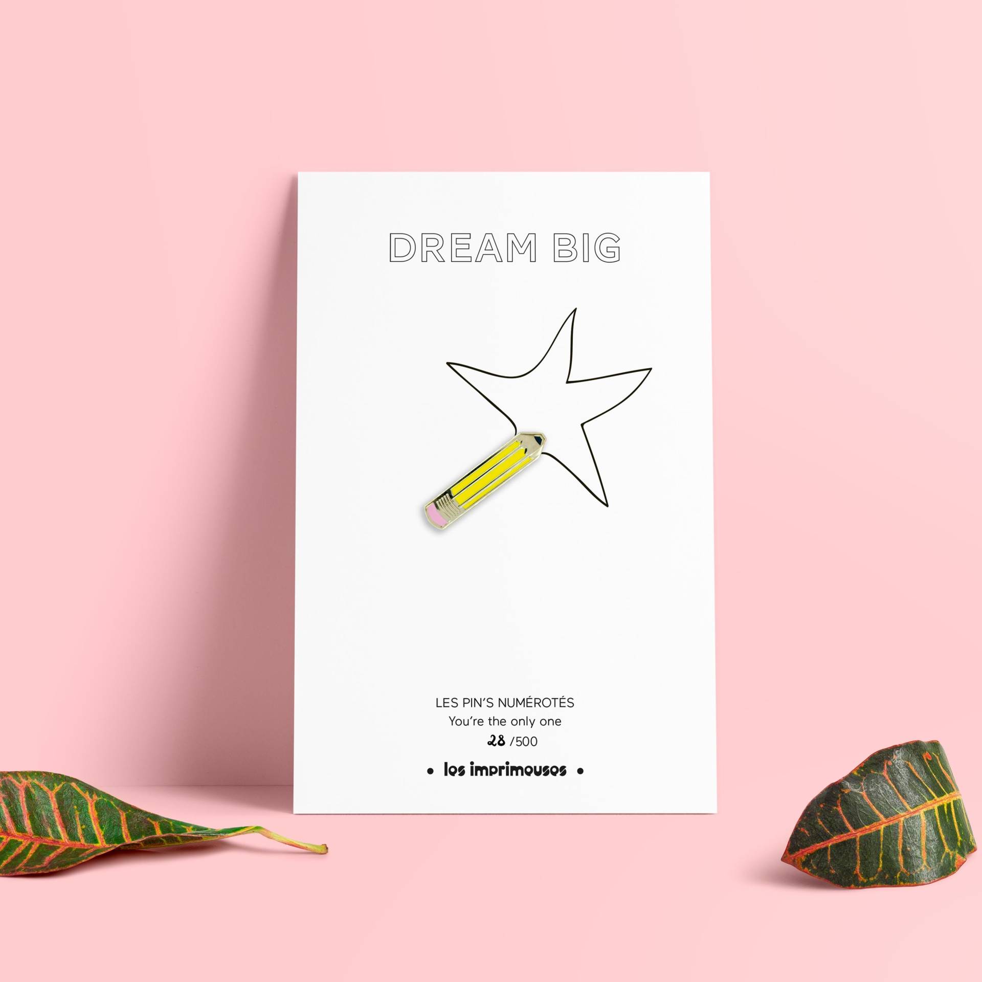 Pins, Broschen, Schmuck - Bleistift Dream Big von LesImprimeuses