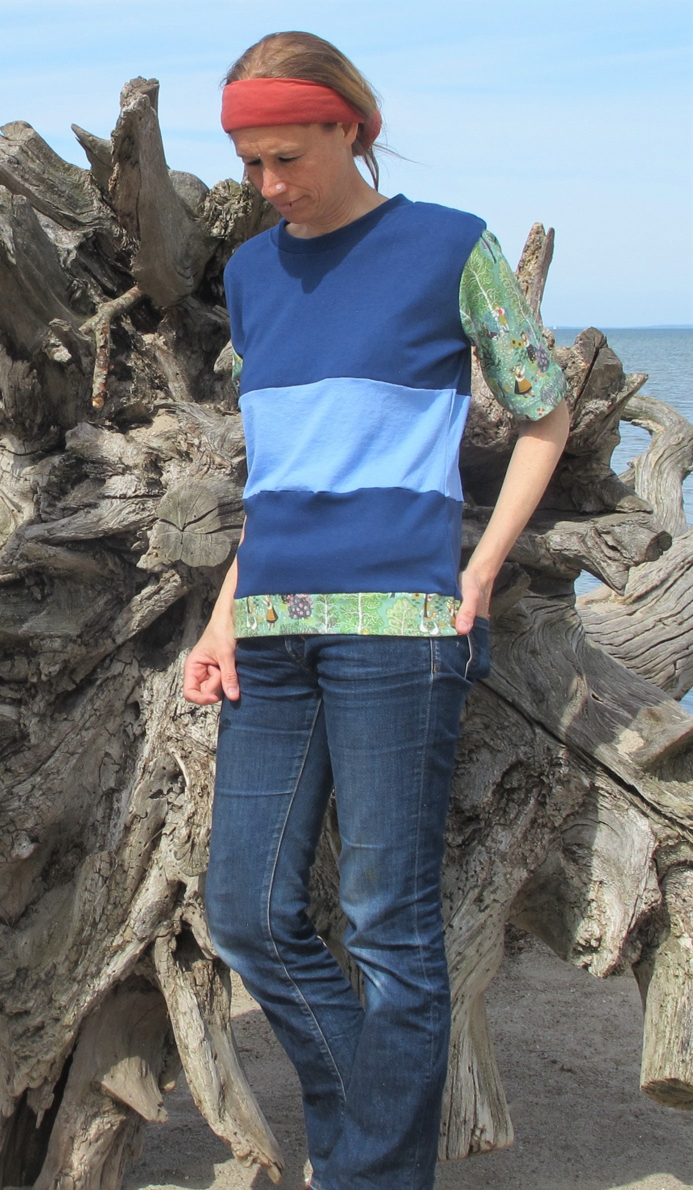 Shirt Traumgarten Streifen Shirt Traumgarten Streifen von LesPigeonsMadagaskar