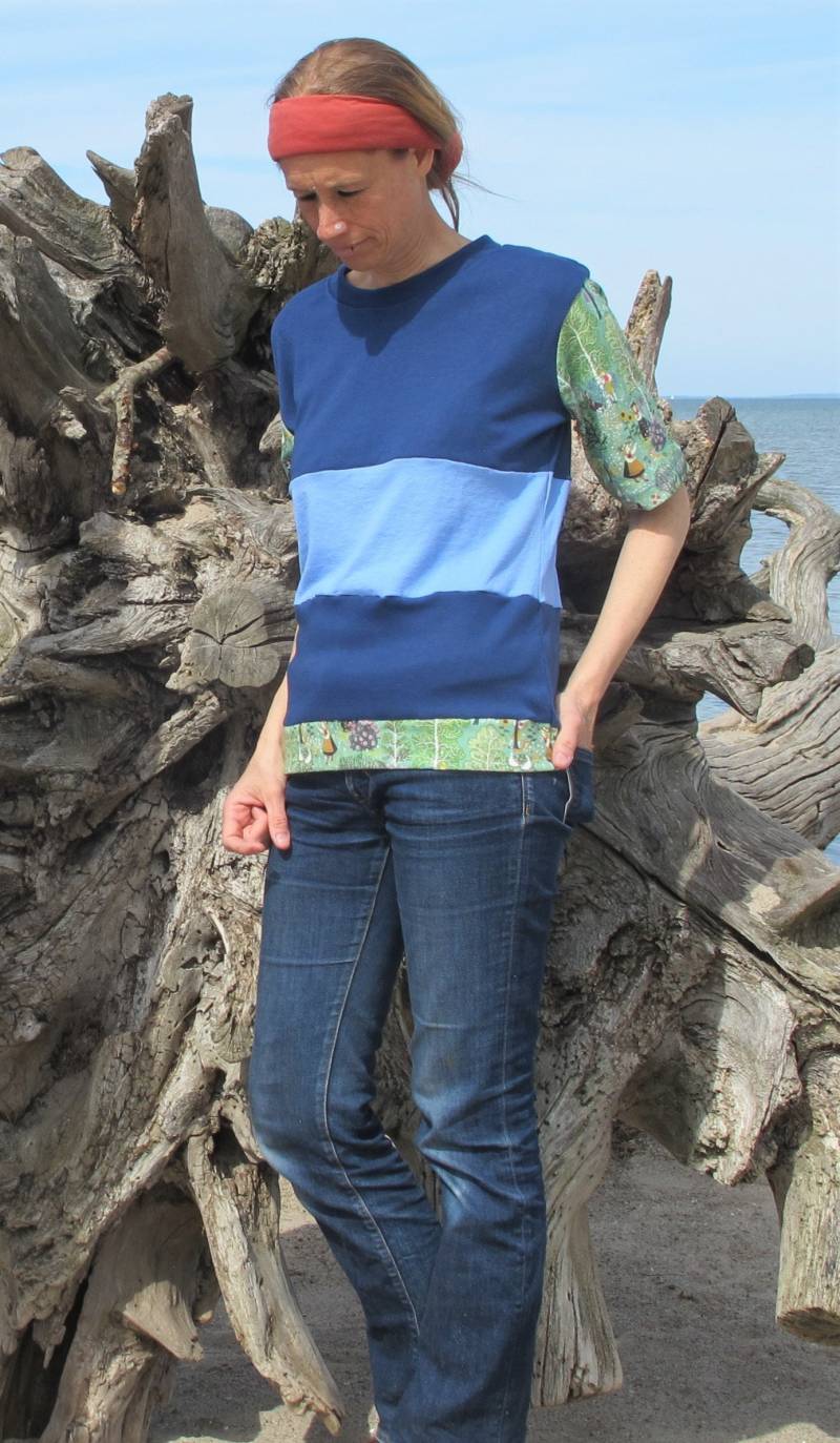 Shirt Traumgarten Streifen von LesPigeonsMadagaskar