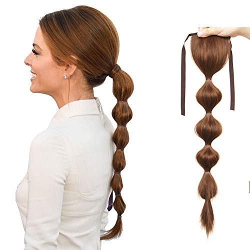Haarteil für Damen, glatt, hoch, knöchelig, zum Binden, Hellbraun Haarteil für Damen, glatt, hoch, knöchelig, zum Binden, Hellbraun von LesafeV