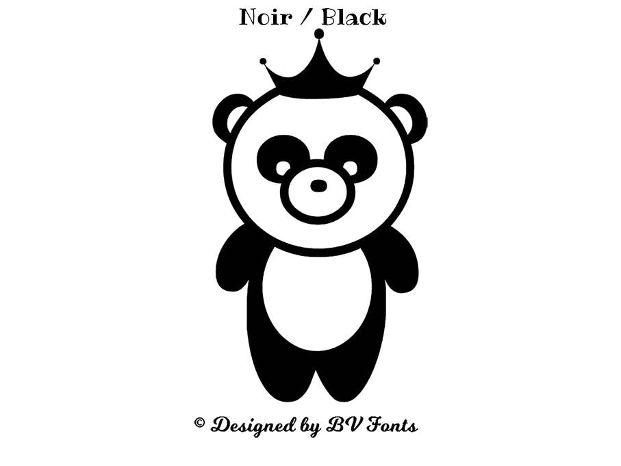 Angewandte "Panda-König" Interfacing, Thermoflex, Grund Flex, Hitze, Hitze-Transfer-Dekoration, Panda Flex Angewandte "Panda-König" Interfacing, Thermoflex, Grund Flex, Hitze, Hitze-Transfer-Dekoration, Panda Flex von Lescreasdetiti