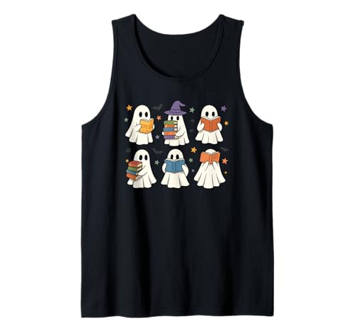 Geister Lesen Bücher Halloween Lustig Niedlich Teens Kinder Tank Top Geister Lesen Bücher Halloween Lustig Niedlich Teens Kinder Tank Top von Lesen Halloween Gespenster Enthusiasten Bücher