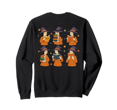 Hexen Lesen Bücher Halloween Lustig Niedlich Teenager Kinder Sweatshirt Hexen Lesen Bücher Halloween Lustig Niedlich Teenager Kinder Sweatshirt von Lesen Halloween Hexen Enthusiasten Bücher Gruselig