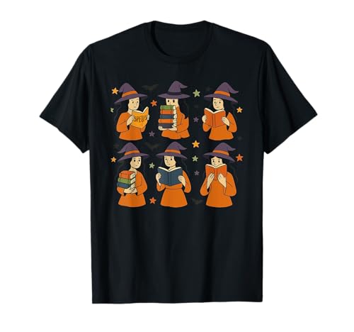 Hexen Lesen Bücher Halloween Lustig Niedlich Teenager Kinder T-Shirt Hexen Lesen Bücher Halloween Lustig Niedlich Teenager Kinder T-Shirt von Lesen Halloween Hexen Enthusiasten Bücher Gruselig