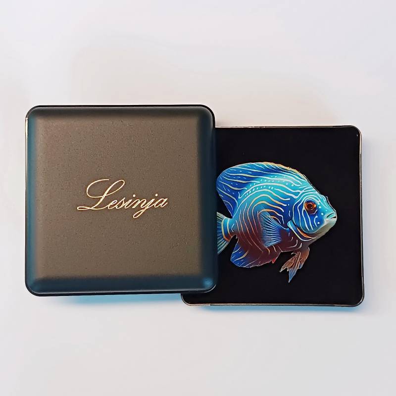 Fisch Brosche Anstecker Pin Vintage Acryl Lasercut Fisch Brosche Anstecker Pin Vintage Acryl Lasercut von LesinjaLaden