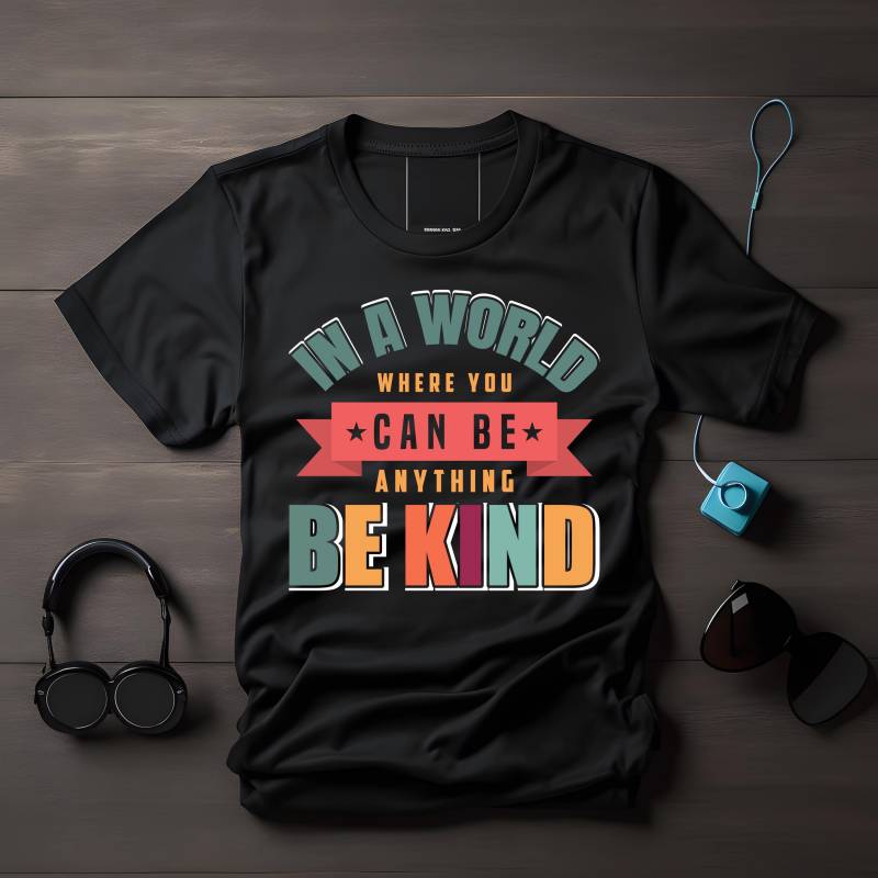 Be Kind T-Shirt, Choose Kindness Shirt, Motivationsgeschenk, Freundlichkeit Geschenk Geschenkidee, Positive Vibes T-Shirt von LesleysPrintFrenzy