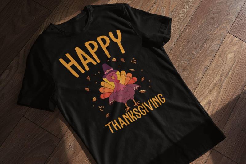 Happy Thanksgiving T-Shirt - Lustiges Turkey Day Familien Shirt Erntedankfest Perfekt Fürs Dinner Geschenkidee Für Familie von LesleysPrintFrenzy