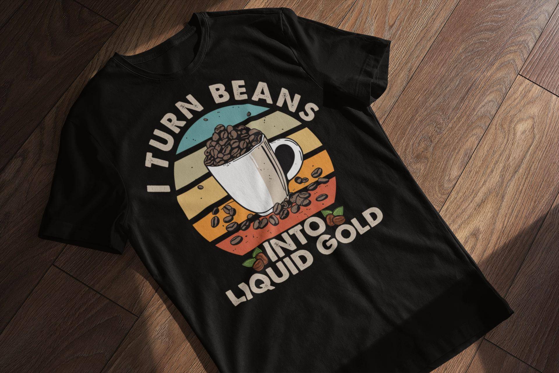 Ich Mache Aus Bohnen Liquid Barista T-Shirt - Lustiger Kaffee Spruch Retro Geschenk Für Liebhaber Humor Ich Mache Aus Bohnen Liquid Barista T-Shirt - Lustiger Kaffee Spruch Retro Geschenk Für Liebhaber Humor von LesleysPrintFrenzy