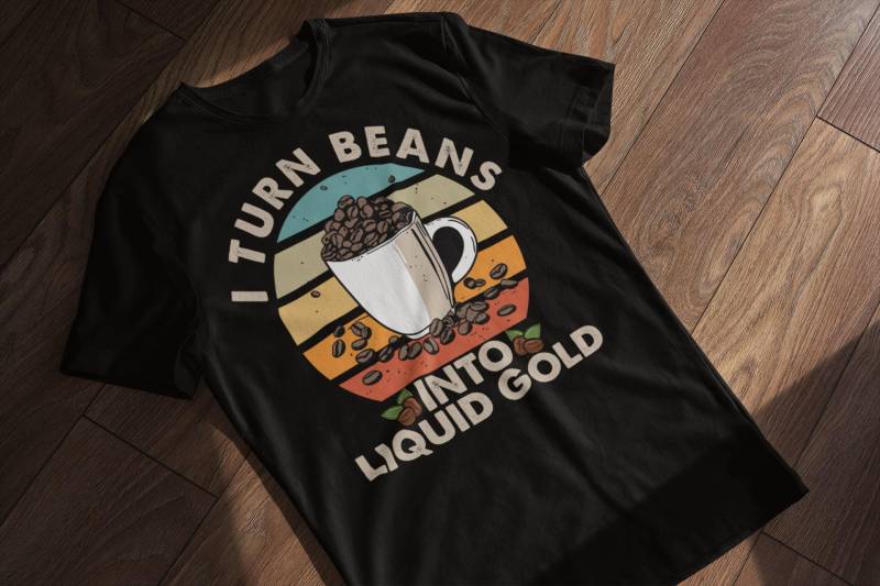 Ich Mache Aus Bohnen Liquid Barista T-Shirt - Lustiger Kaffee Spruch Retro Geschenk Für Liebhaber Humor Ich Mache Aus Bohnen Liquid Barista T-Shirt - Lustiger Kaffee Spruch Retro Geschenk Für Liebhaber Humor von LesleysPrintFrenzy