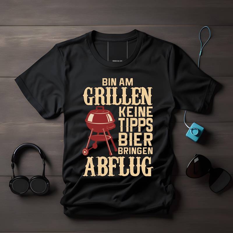 Lustiges Grill Shirt, Bin Am Grillen, Keine Tipps, Bier Bringen, Abflug, Geschenk Für Männer, Bbq-Fans, Bierliebhaber, Grillmeister Shirt Lustiges Grill Shirt, Bin Am Grillen, Keine Tipps, Bier Bringen, Abflug, Geschenk Für Männer, Bbq-Fans, Bierliebhaber, Grillmeister Shirt von LesleysPrintFrenzy