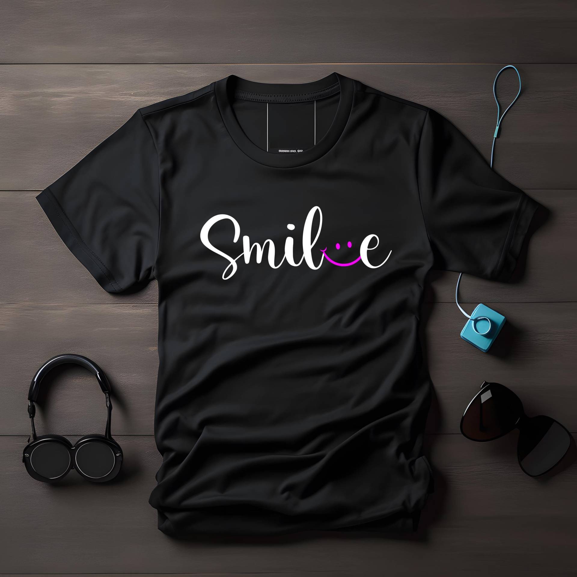 Smiley Wortspiel T-Shirt, Lächelndes Design, Lustiges Shirt, Kreatives Spaßiges Shirt Für Lächelfans Smiley Wortspiel T-Shirt, Lächelndes Design, Lustiges Shirt, Kreatives Spaßiges Shirt Für Lächelfans von LesleysPrintFrenzy