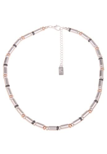 Leslii Damen-Kette Tricolor Statement-Kette kurze Halskette mehrfarbige Modeschmuck-Kette von Leslii