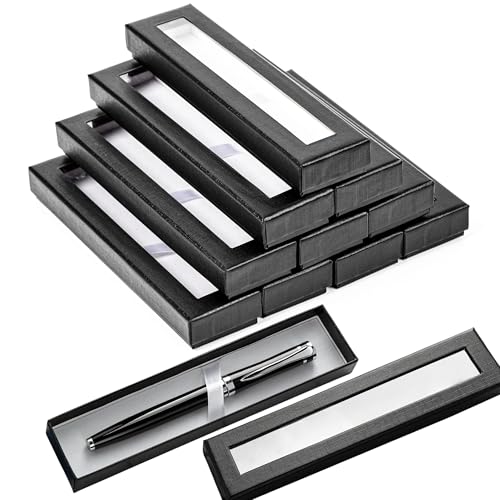 Lesnala Leere Stifteetuis mit transparentem Deckel, Schwarz, Stilvoll Lesnala Leere Stifteetuis mit transparentem Deckel, Schwarz, Stilvoll von Lesnala