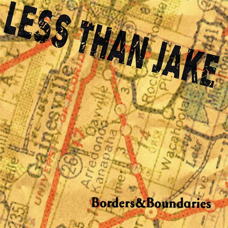 Borders & Boundaries (25th Anniversary) von Less Than Jake - 2-LP (Coloured, Limited Edition, Standard) von Less Than Jake