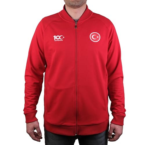 LessTees Türkiye Zip Sweatshirt - Turkish Republic 100th Logo, Soft and Stylish - 2024 National Team Apparel for Football Fans LessTees Türkiye Zip Sweatshirt - Turkish Republic 100th Logo, Soft and Stylish - 2024 National Team Apparel for Football Fans von LessTees