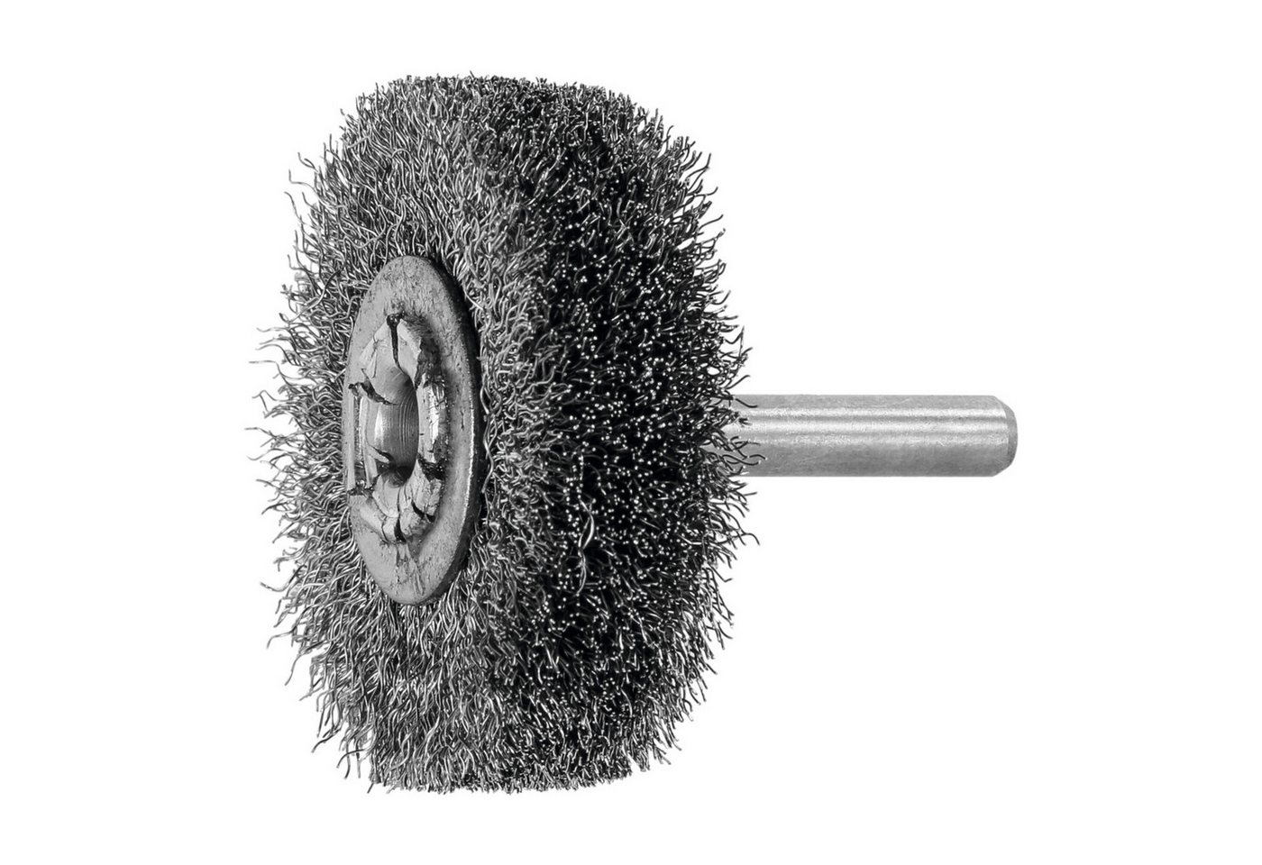Lessmann Rundbürste Lessmann Schaft-Rundbürste INOX-Komplett 0,20 mm, Bürsten-⌀xBesatzbrei von Lessmann