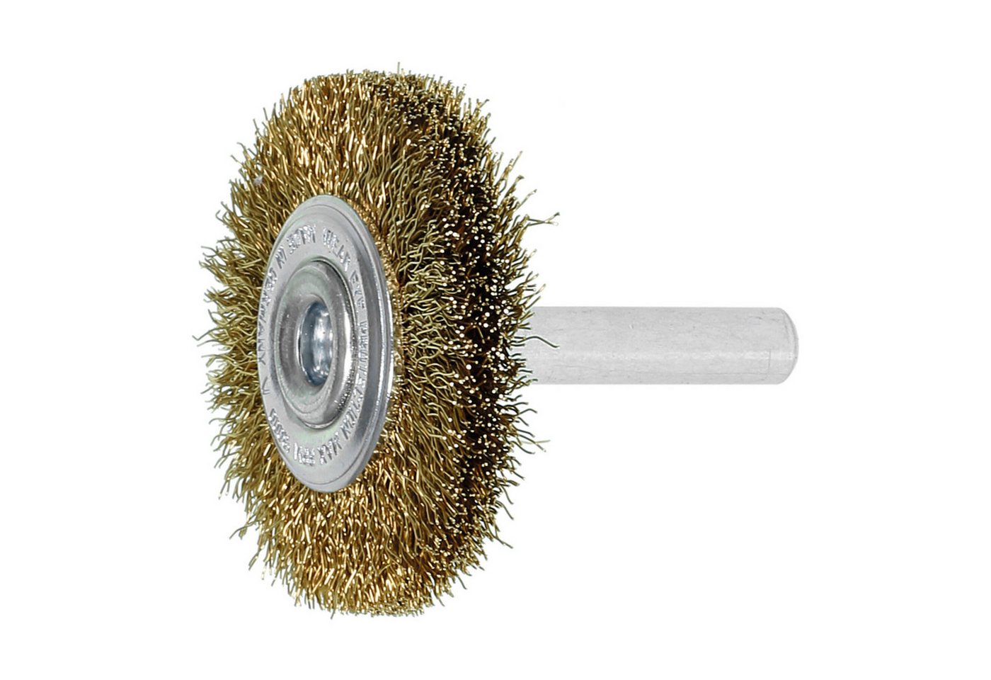 Lessmann Rundbürste Lessmann Schaft-Rundbürste Stahldraht, vermessingt 0,25 mm von Lessmann