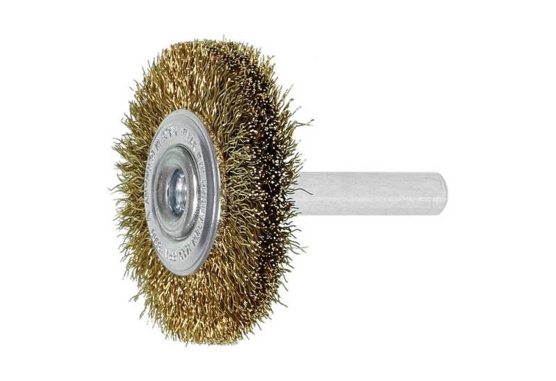 Lessmann Rundbürste Lessmann Schaft-Rundbürste Stahldraht, vermessingt 0,25 mm von Lessmann