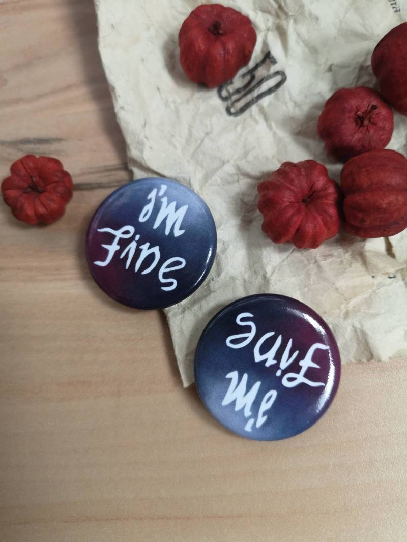 Bts Save Me/I'm Fine - Button von LessonsOfTheNightSky
