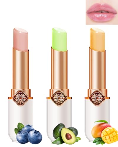 Magic Lippenstift Set-3Pcs Magische Temperatur Farbwechsel Lipgloss PH langanhaltend Nahrhafte Lippenstift Color Changing Lipstick Wasserfest Lippenbalsam,Make-up Geschenk für Frauen Mädchen Magic Lippenstift Set-3Pcs Magische Temperatur Farbwechsel Lipgloss PH langanhaltend Nahrhafte Lippenstift Color Changing Lipstick Wasserfest Lippenbalsam,Make-up Geschenk für Frauen Mädchen von Lestpola