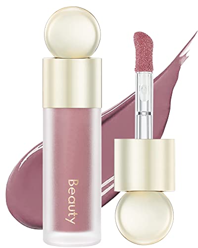 Rose Liquid Rouge Stick, Leicht Atmungsaktiv Velvet Matt Blush Wand für Cheeks mit Schwämme, Langlebig Wasserdicht, Natürlich Finish, Blush Beauty Make-up Stick, Gifts for Women, Vegan-05 von Lestpola