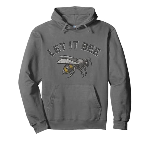 Let It Bee Outfit Herren Lustiger Spruch Honig Bienen Pullover Hoodie von Let It Bee Geschenk Damen Bienenzucht Accessoire
