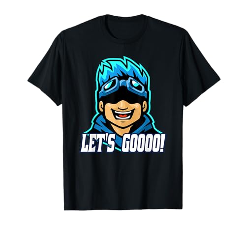Let's Go Gamer Saying Kids Video Gamer Yelling Lets Goooo T-Shirt Let's Go Gamer Saying Kids Video Gamer Yelling Lets Goooo T-Shirt von Let's Go Gamer Graphic Kid's