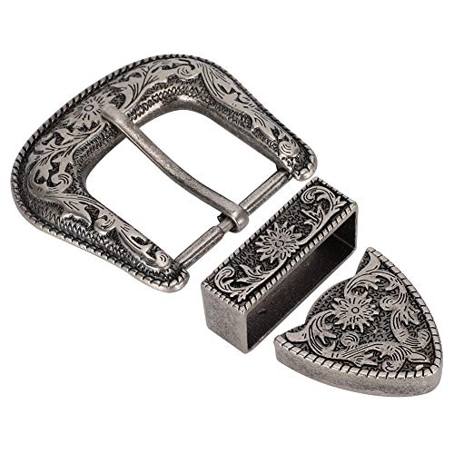 LetCartMaker Gürtelschnalle Vintage Design Gürtelschnalle Herren Vintage Männer Einfache Cowboy Gürtel Dekoration Handgemachte Schnalle (40 mm) von LetCartMaker
