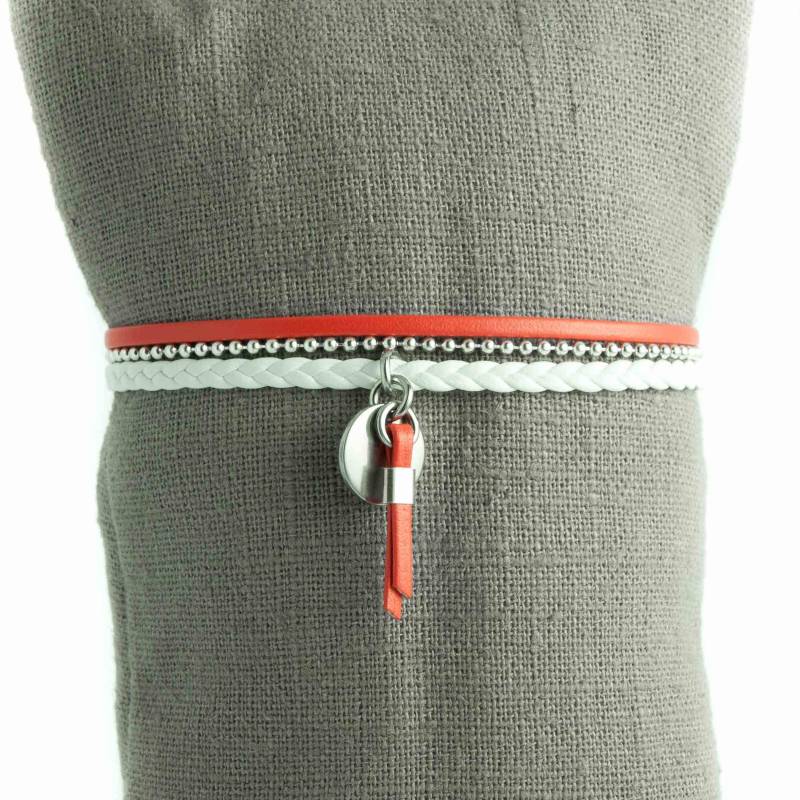 Armband Leder Dünne Schnur Hängenden Quaste Koordinierte Lederball Armband Leder Dünne Schnur Hängenden Quaste Koordinierte Lederball von LetEcreations