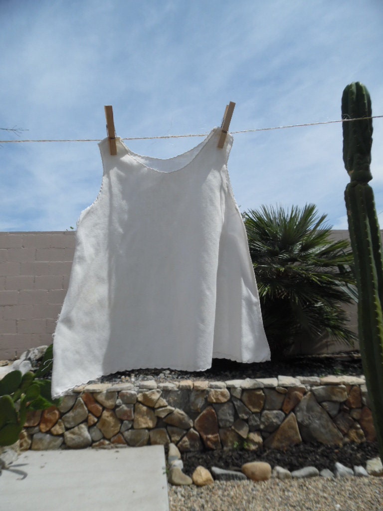 Vintage 1950Er Jahre Filipiniana Bestickt Säugling Kleid in Ungebleichten Muslin Frühling Sommer Halb-Sheer Ungebleicht Baby Einfaches von LetasVintage