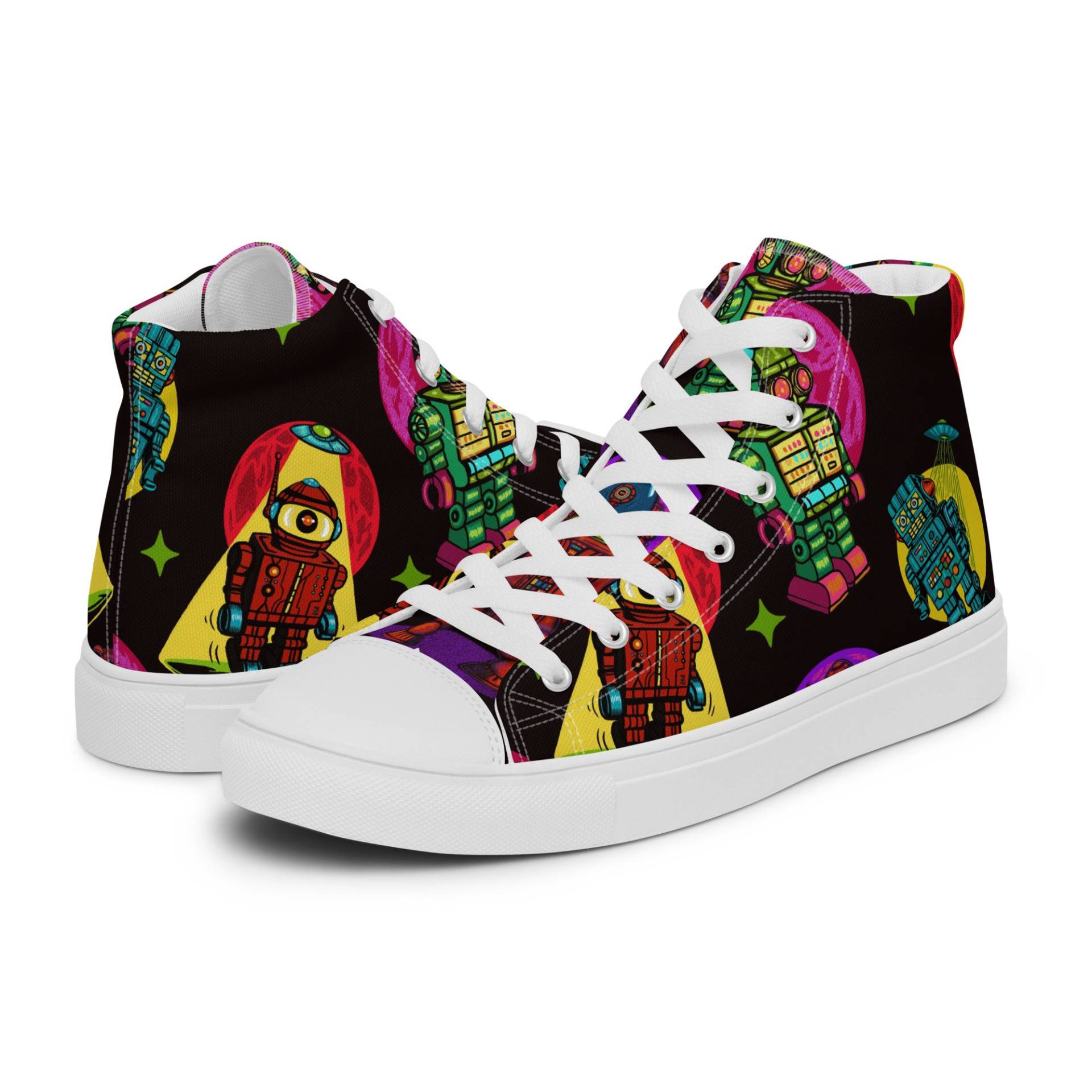 Herren High Top Roboter Rampage Canvas Schuhe Herren High Top Roboter Rampage Canvas Schuhe von Lethargicarts
