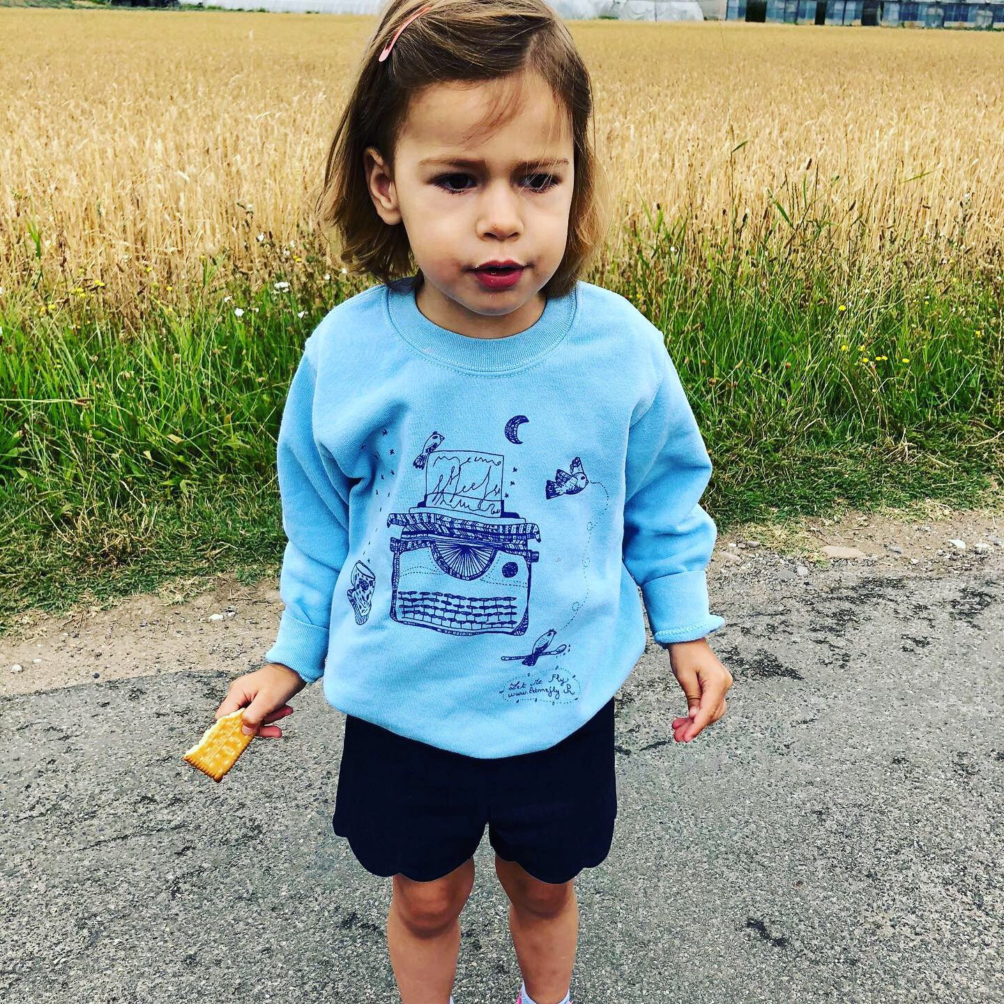 Kinder-Schreibmaschinen-Sweatshirt | Kindergeschenk Schreibmaschinenillustration Kinder-Sweatshirt Schreibmaschine Weihnachtsgeschenk Für Kinder von LetmeflyVeen