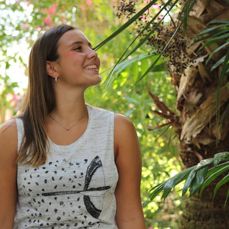 Kolibri-Tank-Löser | Damen-Tank-Beschichtung Yoga Clothes Top Tank Grauer Ausstoß Geschenkidee Sie Colibri T-Shirt Yoga von LetmeflyVeen