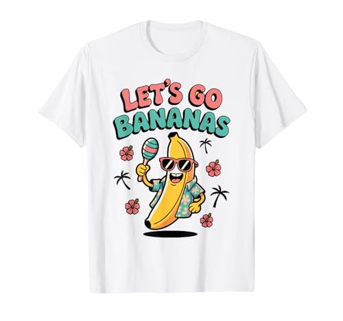 Sommer Kinder Jungen Jugend Lustige Banane Lets Go Bananas Mädchen T-Shirt Sommer Kinder Jungen Jugend Lustige Banane Lets Go Bananas Mädchen T-Shirt von Lets Go Bananas Gifts summer Mens Womens Kids tees