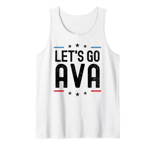 AVA Name personalisiert Mädchen niedlich Geburtstag Frauen Mädchen Custom Tank Top AVA Name personalisiert Mädchen niedlich Geburtstag Frauen Mädchen Custom Tank Top von Lets Go Name Tag Apparel