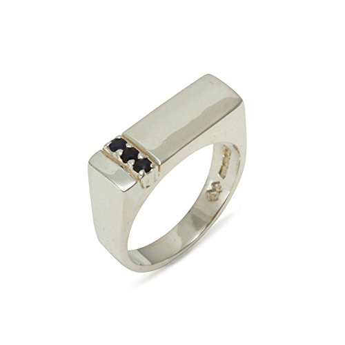 Luxus Herren Ring Solide Sterling Silber 925 mit Saphir - Verfügbare Größen : 47 bis 68 Luxus Herren Ring Solide Sterling Silber 925 mit Saphir - Verfügbare Größen : 47 bis 68 von LetsBuySilver