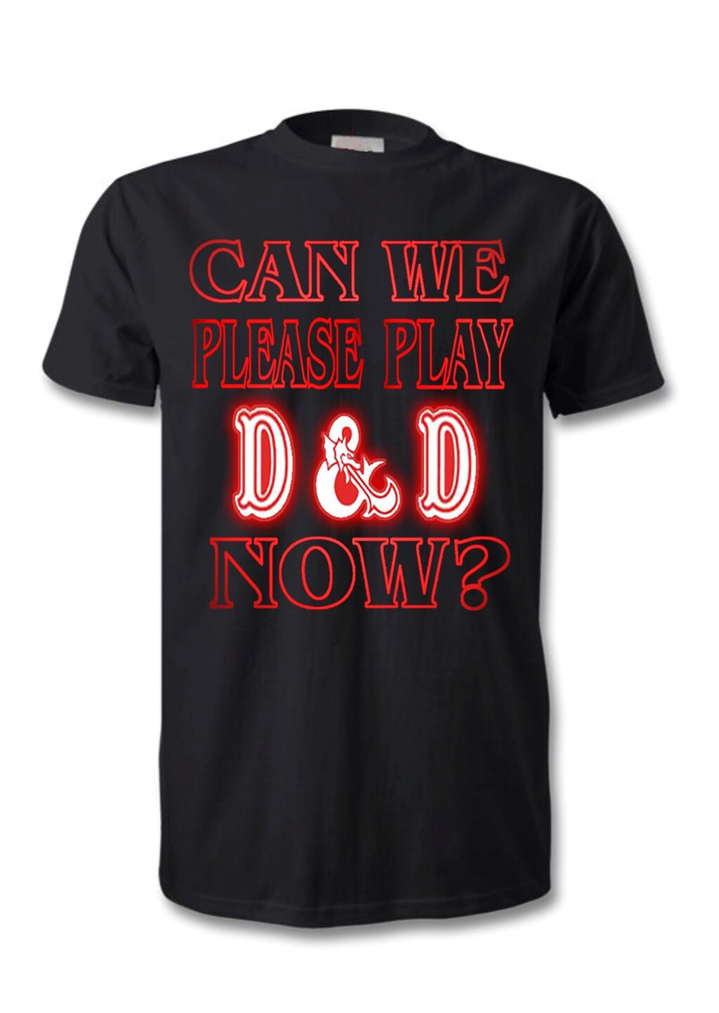 Können Wir Jetzt Bitte D&d Spielen? Männer Und Frauen T-Shirt - 80Er Jahre Rollenspiel Fantasy Zauberer Shirt Damen Mit V-Ausschnitt Herren Dandd von LetteringofLove