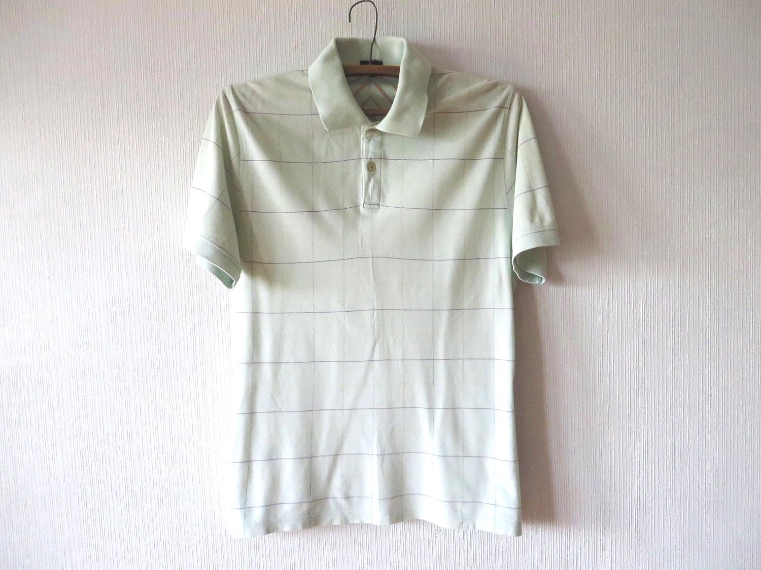 Vintage Paul Smith Jeans Poloshirt Hellblaues Schottenkaro, Größe Xl Vintage Paul Smith Jeans Poloshirt Hellblaues Schottenkaro, Größe Xl von LettersInMyPocket