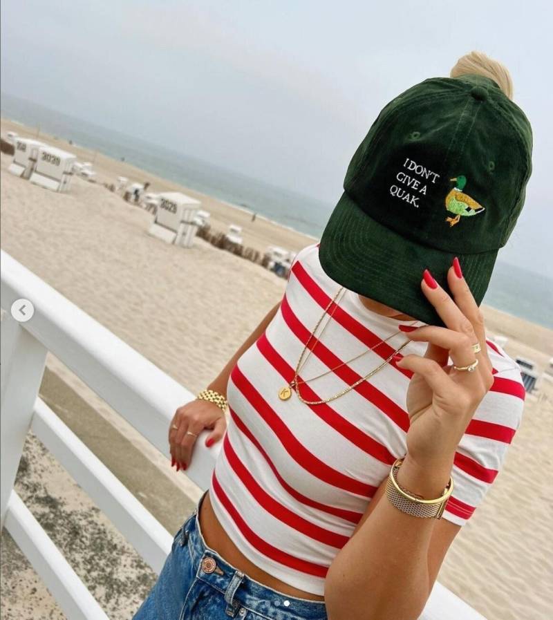 I Don't Give A Quak - Basecap/Cap Dadhat Cord Grün Waldgrün Dunkelblau Navy Ente I Don't Give A Quak - Basecap/Cap Dadhat Cord Grün Waldgrün Dunkelblau Navy Ente von LettersToLoveShop