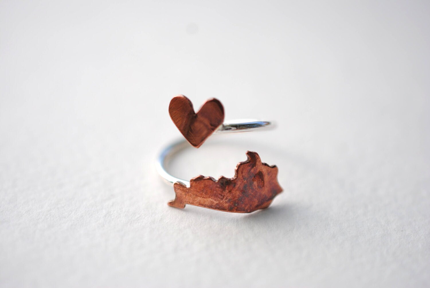 Kentucky Heart Place Ring Kentucky Heart Place Ring von LettersToSarah