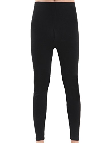 Letuwj Herren Baumwolle Lange Thermo Unterhose Schwarz XXXXXXL von Letuwj