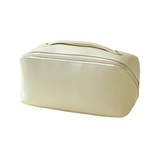 Letuwj Kosmetiktasche tragbare Handheld Kosmetik Organizer Tasche Reise, weiß 2, 22*13*12.5cm von Letuwj